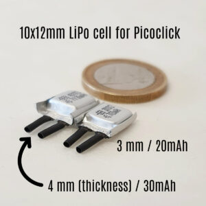 401012 and 301012 Lithium Polymer cells